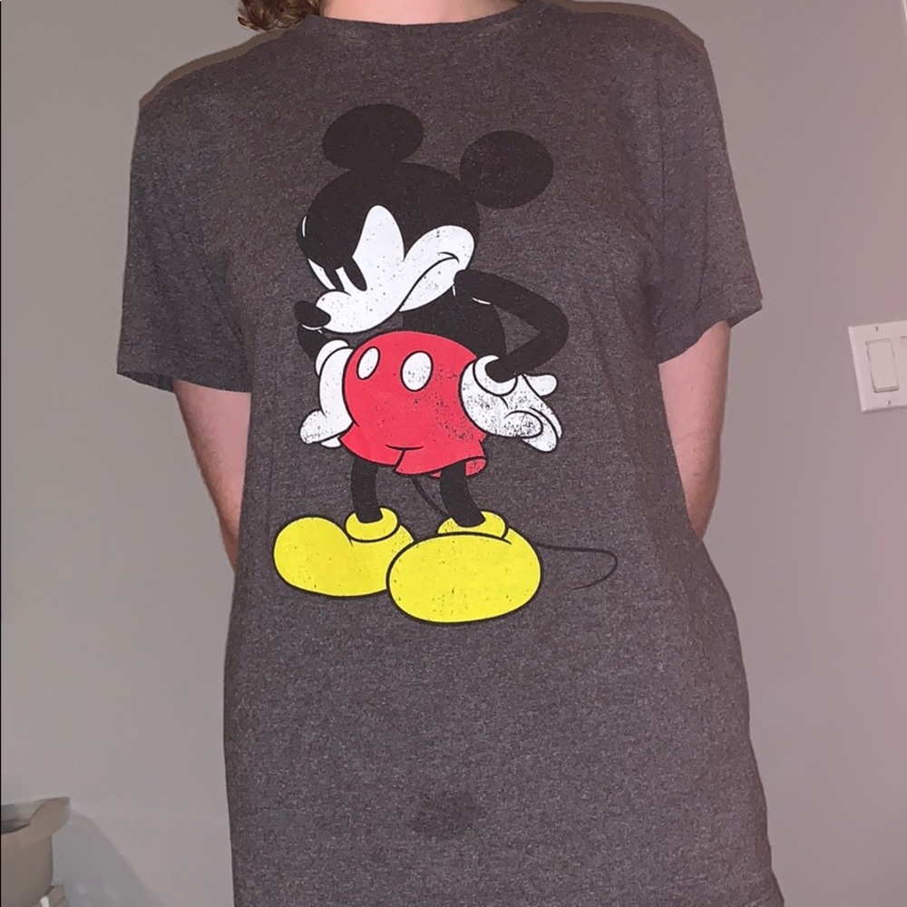 Angry Mickey Mouse t shirt